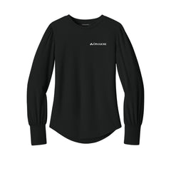 Dinsmore - Mercer+Mettle® Women’s Stretch Jersey Long Sleeve Blouson Top