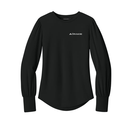 Dinsmore - Mercer+Mettle® Women’s Stretch Jersey Long Sleeve Blouson Top