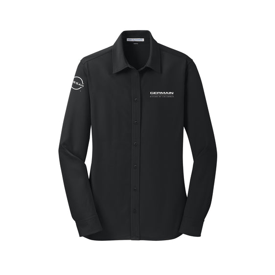 Germain Nissan Columbus - Port Authority® Women's Dimension Knit Dress Shirt