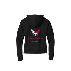 Formula Nissan - New Era® Ladies Comeback Fleece Pullover Hoodie - FRONT & BACK