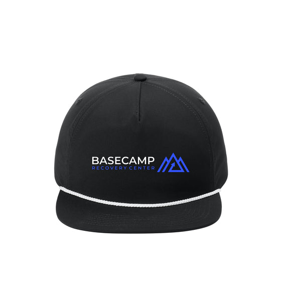 Basecamp Recovery Center - Port Authority® 5-Panel Poly Rope Cap
