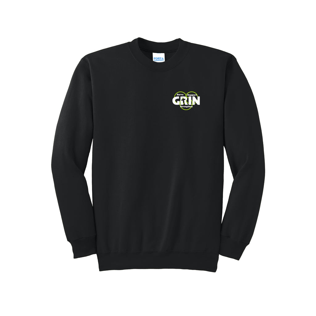 GRIN - Port & Company® Essential Fleece Crewneck Sweatshirt