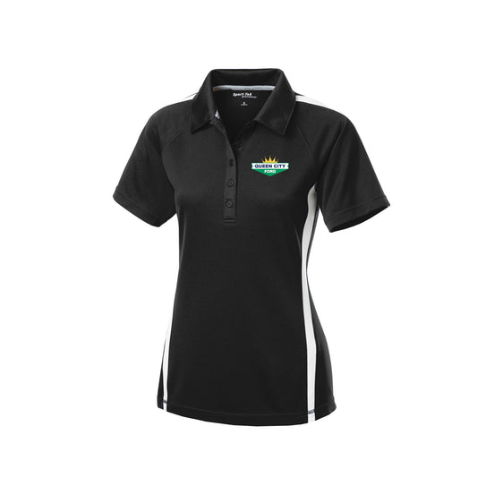Queen City Ford - Sport-Tek® Ladies PosiCharge® Micro-Mesh Colorblock Polo