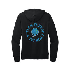 Speech Therapy For All - Port & Company® Women's Core Fleece Pullover Hooded Sweatshirt With Backs