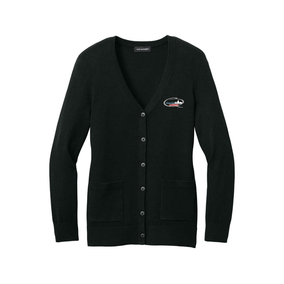 Queen City Laundry - Port Authority® Women’s Easy Care Button-Up Cardigan Sweater