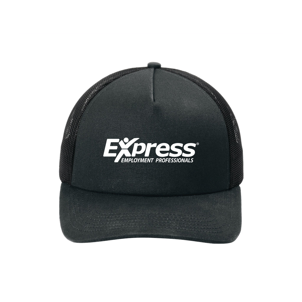 Express - Port Authority® Low-Profile Snapback 5-Panel Trucker Cap