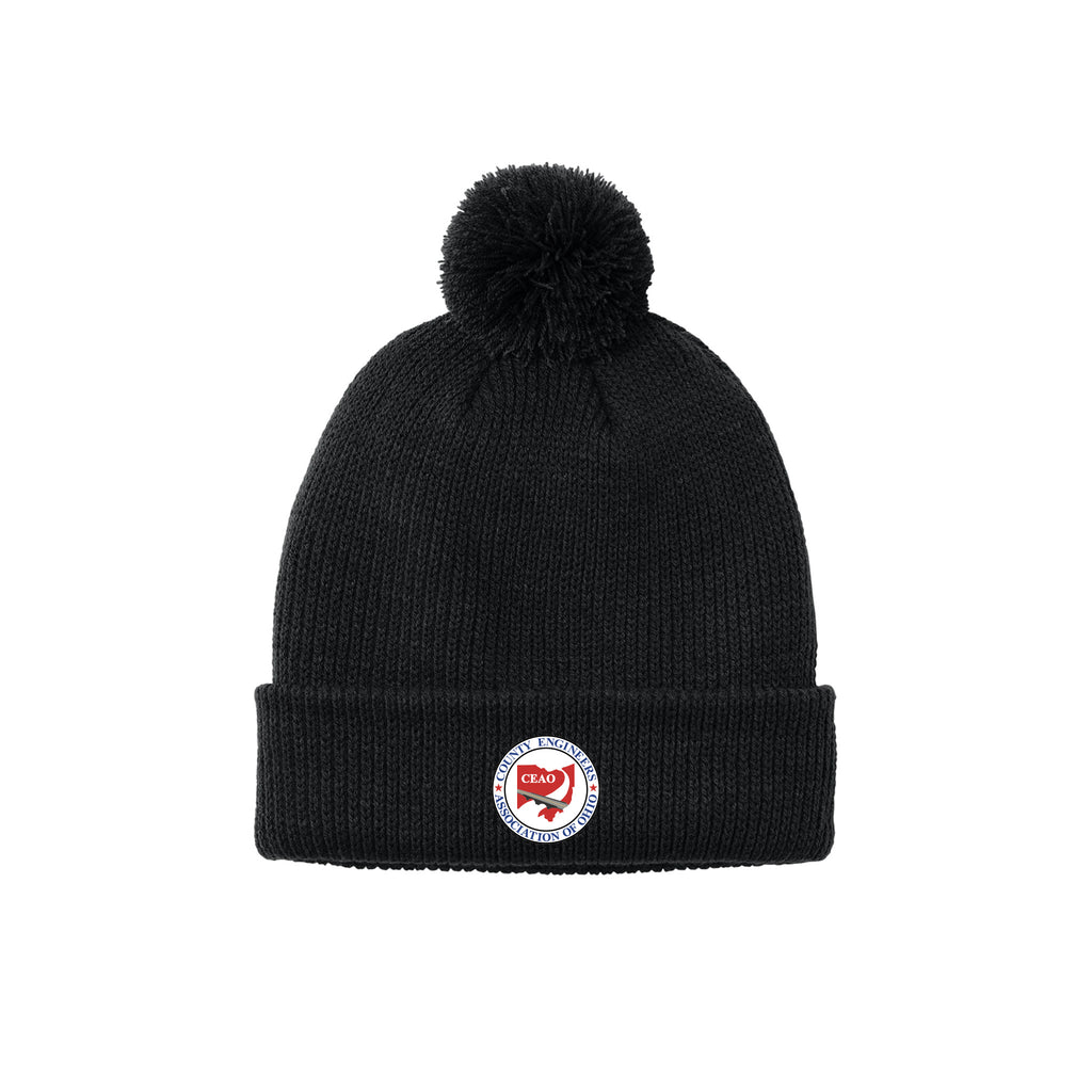County Engineers of Ohio - Port Authority® Cozy Pom Beanie
