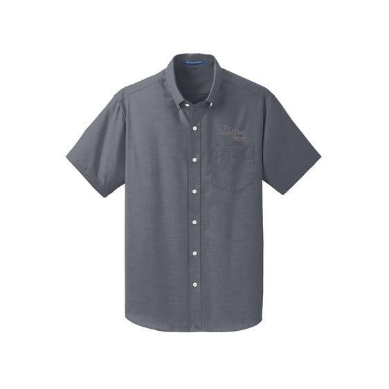 The Good Feet Store - Port Authority® Short Sleeve SuperPro™ Oxford Shirt