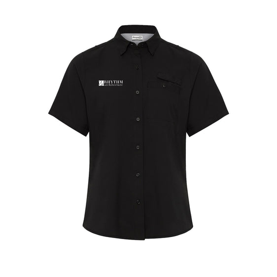 Rhythm Architecture - Paragon - Women's Hatteras Performance Short Sleeve Fishing Shirt
