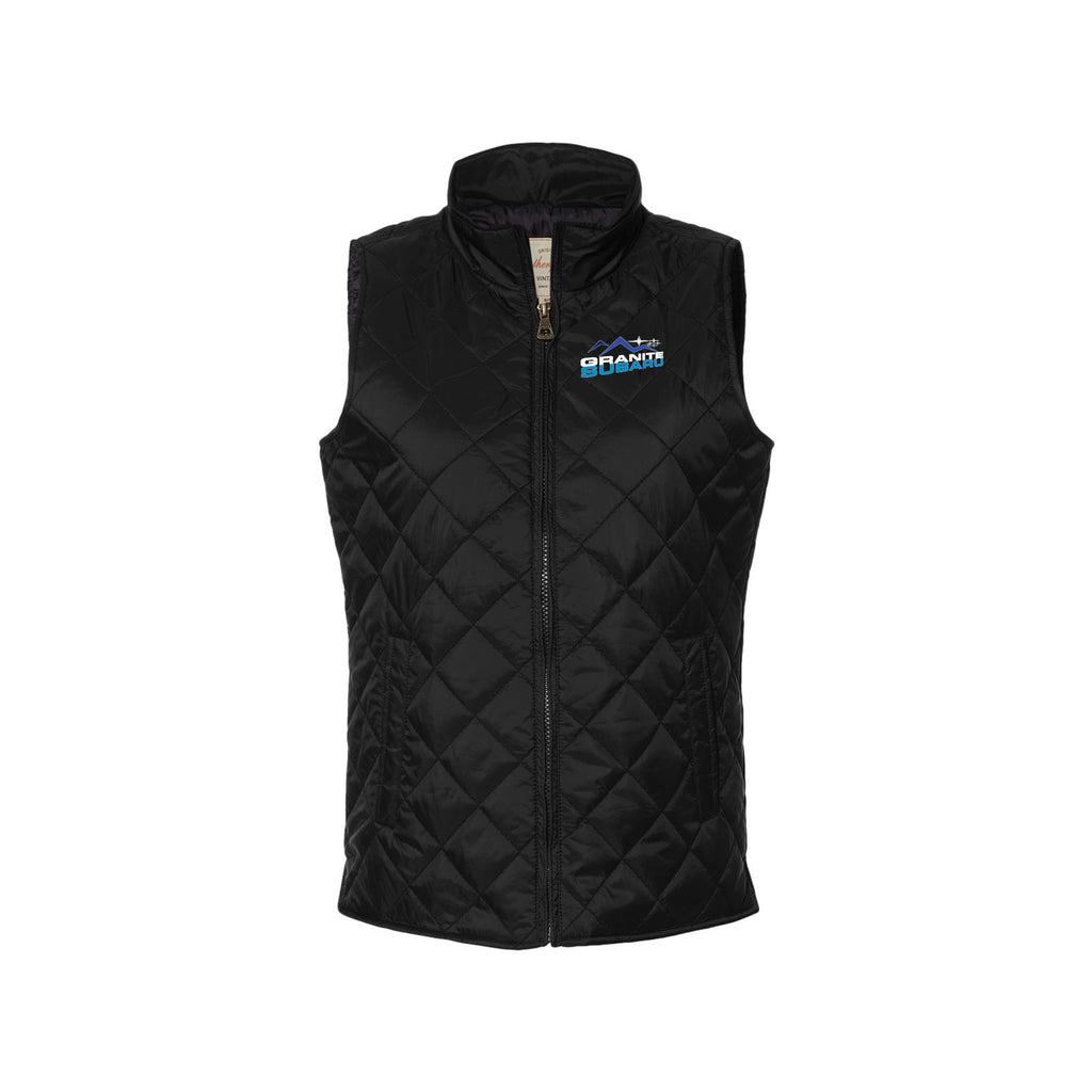 Granite Subaru - Weatherproof - Women's Vintage Diamond Quilted Vest