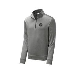 Tiberio Landscaping - Sport-Tek ® PosiCharge ® Sport-Wick ® Heather Fleece 1/4-Zip Pullover