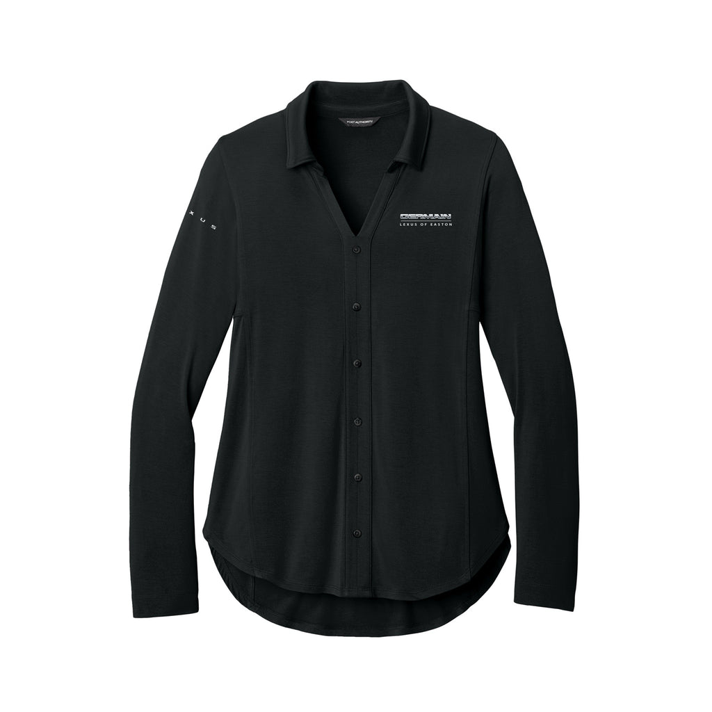 Germain Lexus of Easton - Port Authority® Women’s Luxe Knit Button Tunic