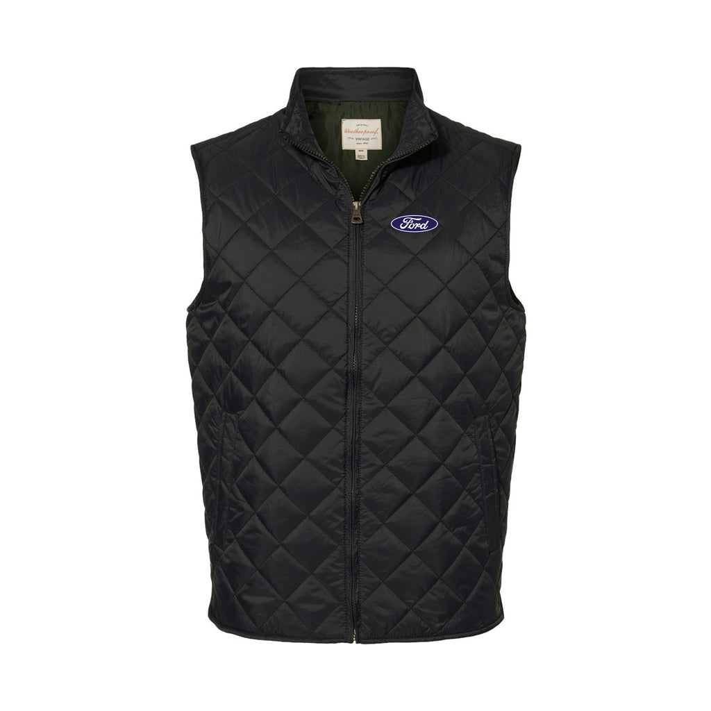 Tom Masano Ford - Weatherproof - Vintage Diamond Quilted Vest
