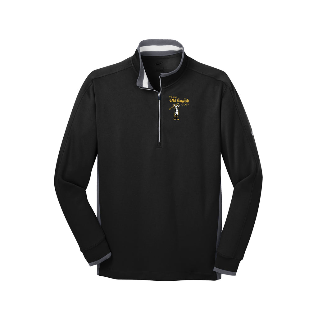 Team Old English Golf - Nike Dri-FIT 1/2-Zip Cover-Up