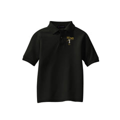 Team Old English Golf - Port Authority® Youth Silk Touch™ Polo