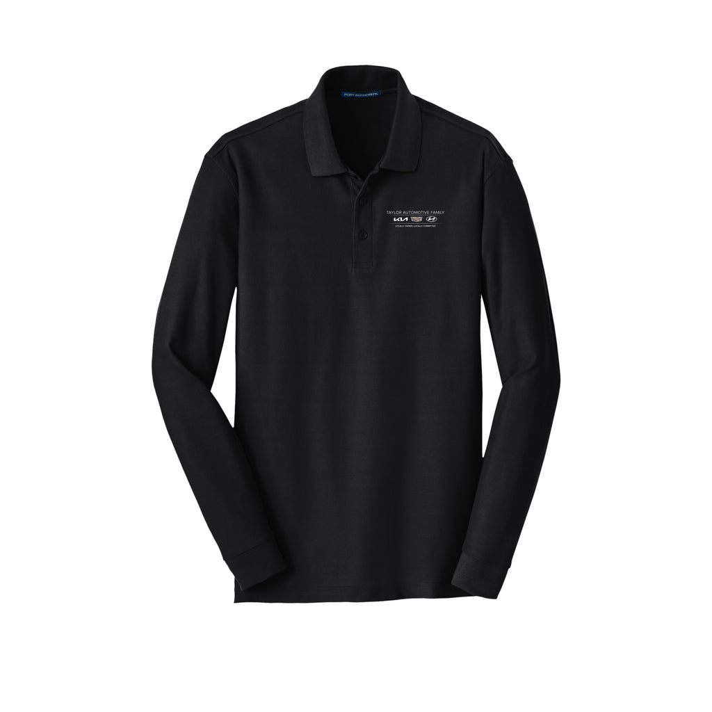 Taylor Family Automotive - Port Authority® Long Sleeve Core Classic Pique Polo