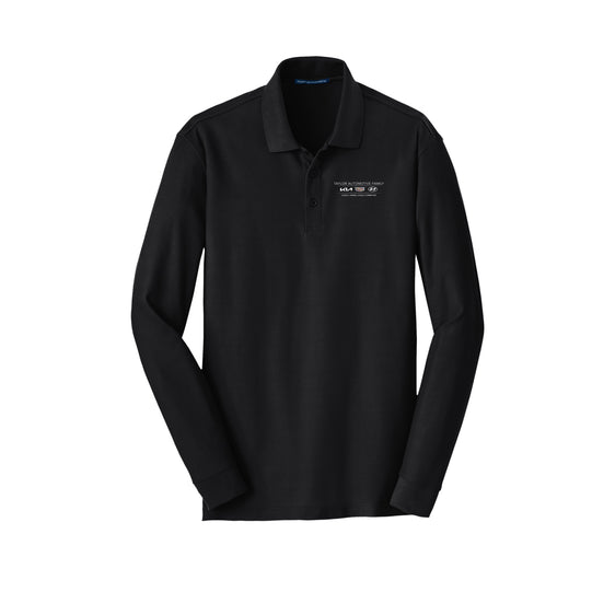 Taylor Family Automotive - Port Authority® Long Sleeve Core Classic Pique Polo