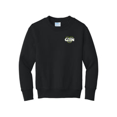 GRIN - Port & Company® Youth Core Fleece Crewneck Sweatshirt