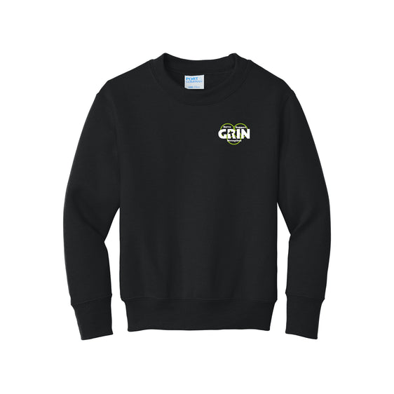 GRIN - Port & Company® Youth Core Fleece Crewneck Sweatshirt