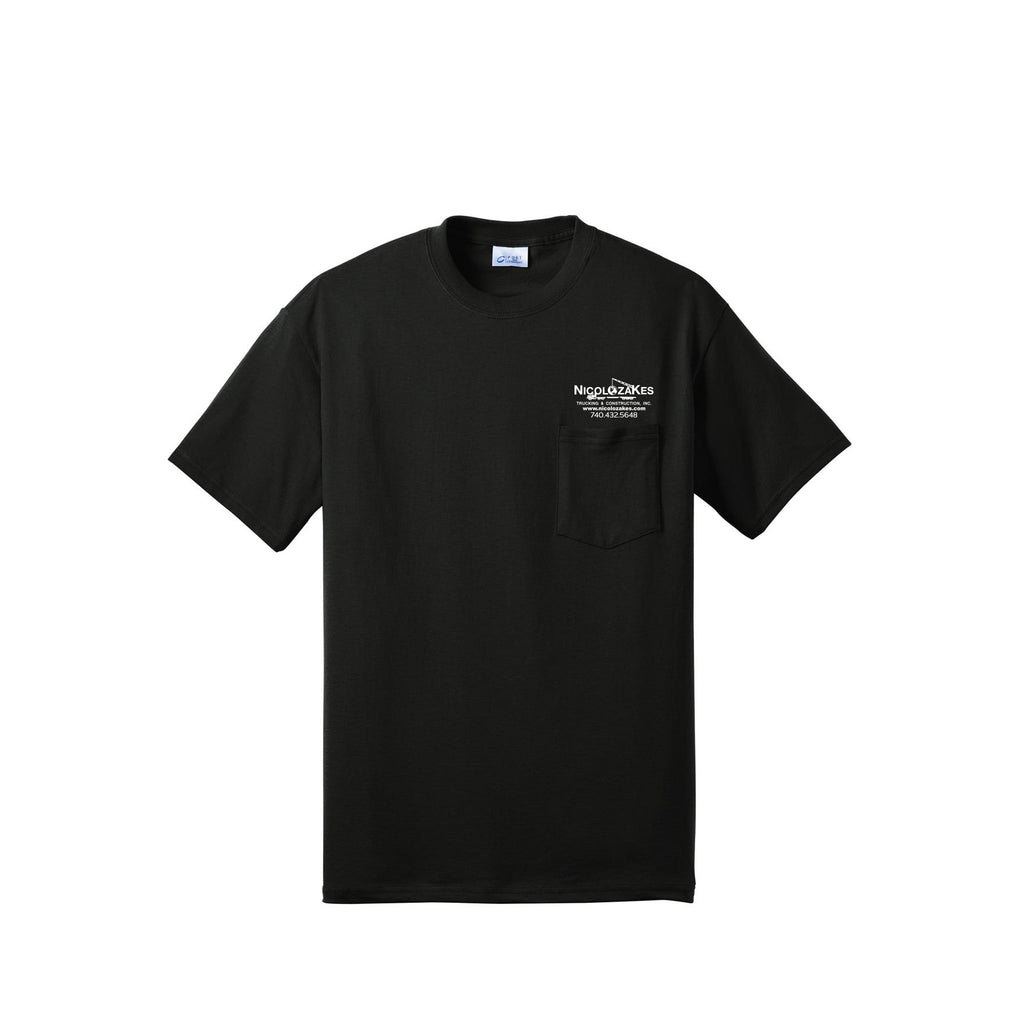 Nicolozakes - Port & Company® Core Blend Pocket Tee