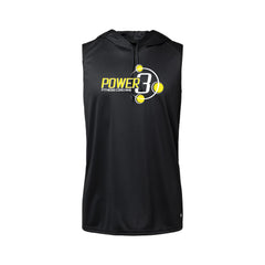 Power 3 - Badger - B-Core Sleeveless Hooded T-Shirt