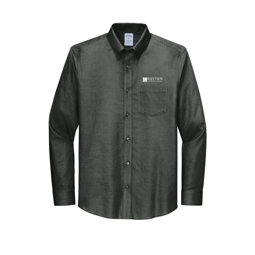 Rhythm Architecture - Brooks Brothers® Tall Wrinkle-Free Stretch Nailhead Shirt