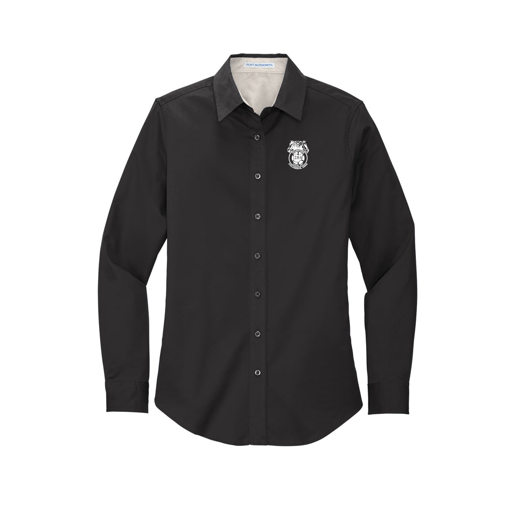Teamsters Local 284 - Port Authority® Ladies Long Sleeve Easy Care Shirt