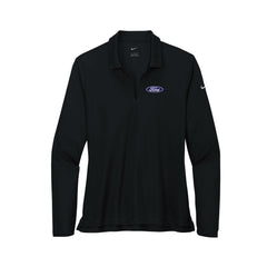 Tom Masano Ford - Nike Ladies Dri-FIT Micro Pique 2.0 Long Sleeve Polo