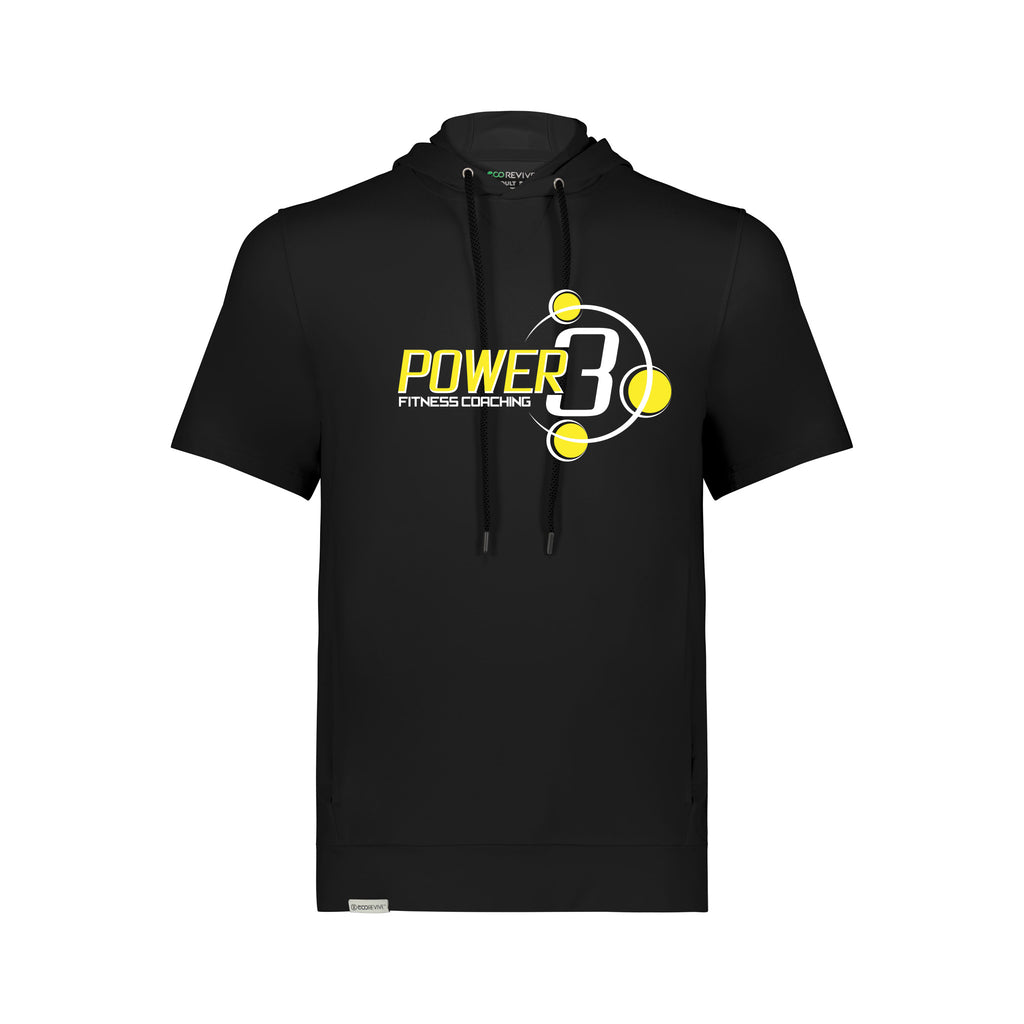 Power 3 - Ventura Soft Knit Short Sleeve Hoodie