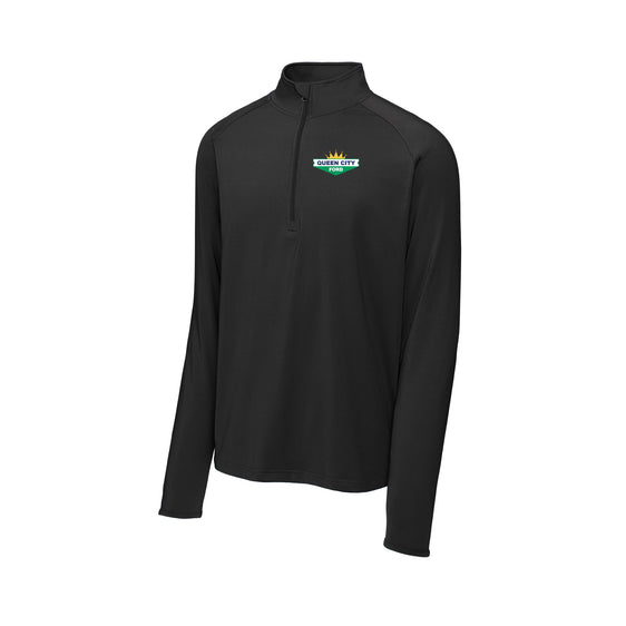 Queen City Ford - Sport-Tek® Sport-Wick® Stretch 1/4-Zip Pullover