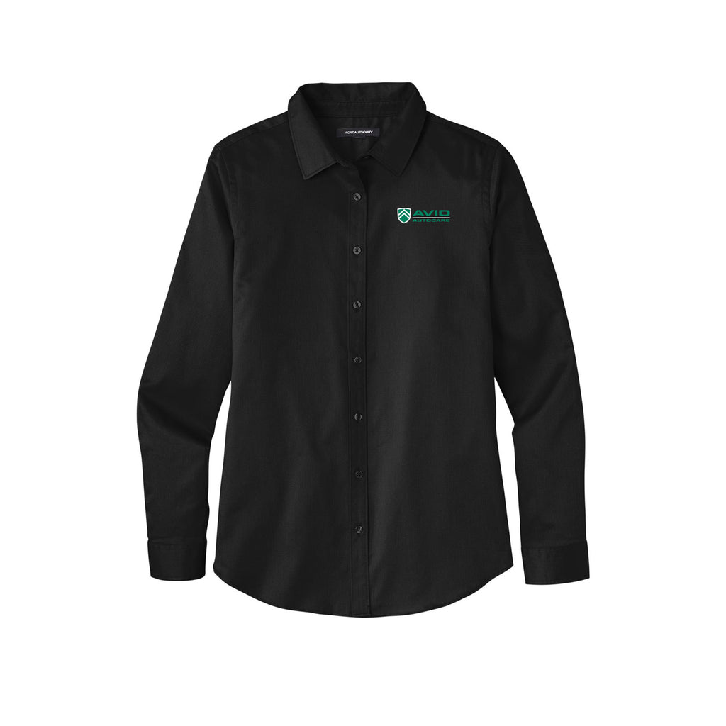 Avid Autocare - Port Authority® Ladies Long Sleeve SuperPro React ™