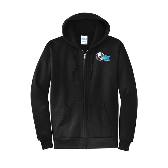 The Robot Company - Port & Company® Core Fleece Full-Zip Hooded Sweatshirt