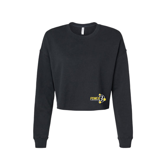 Power 3 - Independent Trading Co. - Women's Lightweight Crop Crew Pullover