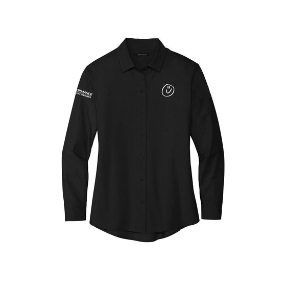 Performance Cadillac GMC - MERCER+METTLE Women’s Long Sleeve Stretch Woven Shirt