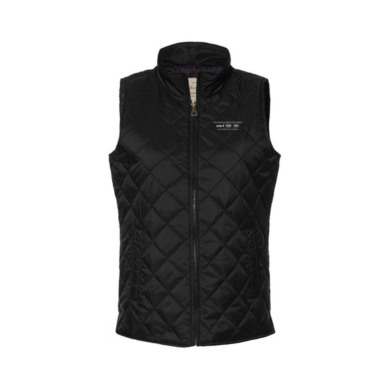 Taylor Family Automotive - Weatherproof - Women's Vintage Diamond Quilted Vest