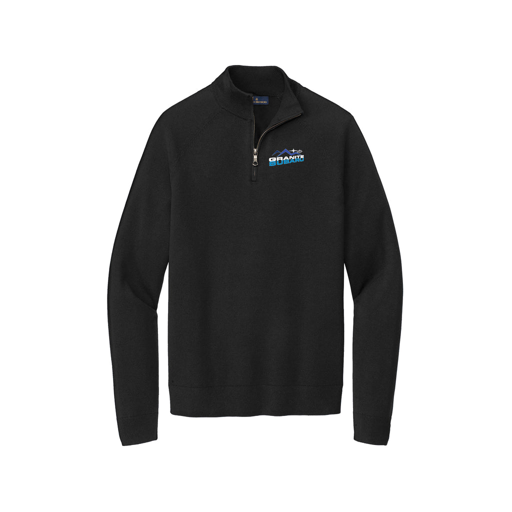 Granite Subaru - Brooks Brothers® Cotton Stretch 1/4-Zip Sweater