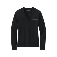 Perry ProTECH - Brooks Brothers® Women’s Cotton Stretch V-Neck Sweater