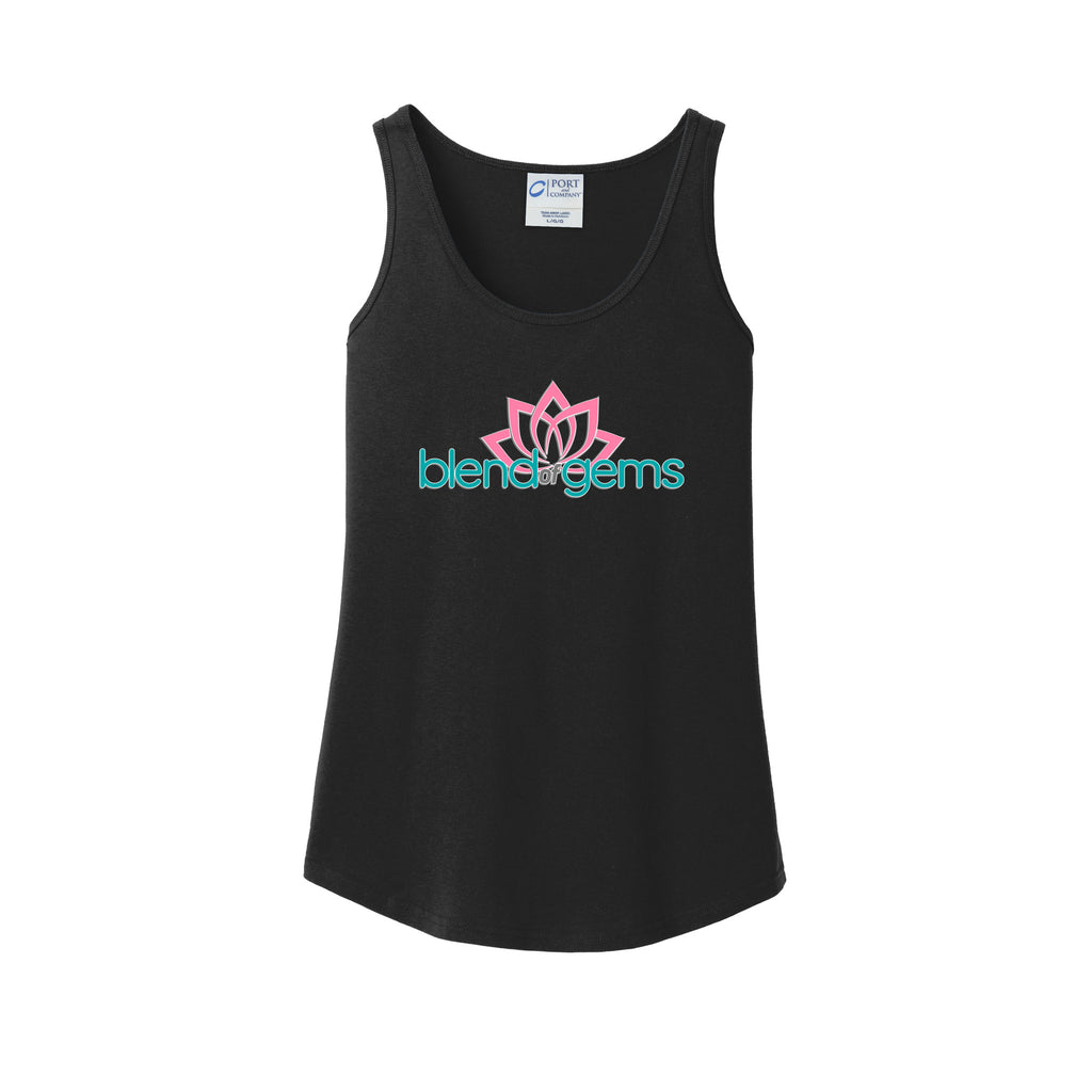 Blend of Gems - Port & Company® Ladies Core Cotton Tank Top