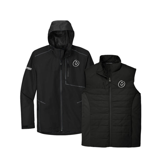 Performance Columbus - Collective Tech Outer Shell Jacket & Collective Insulated Vest