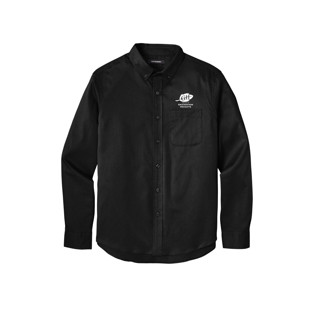 City of Grandview Heights - Port Authority® Long Sleeve SuperPro React™ Twill Shirt