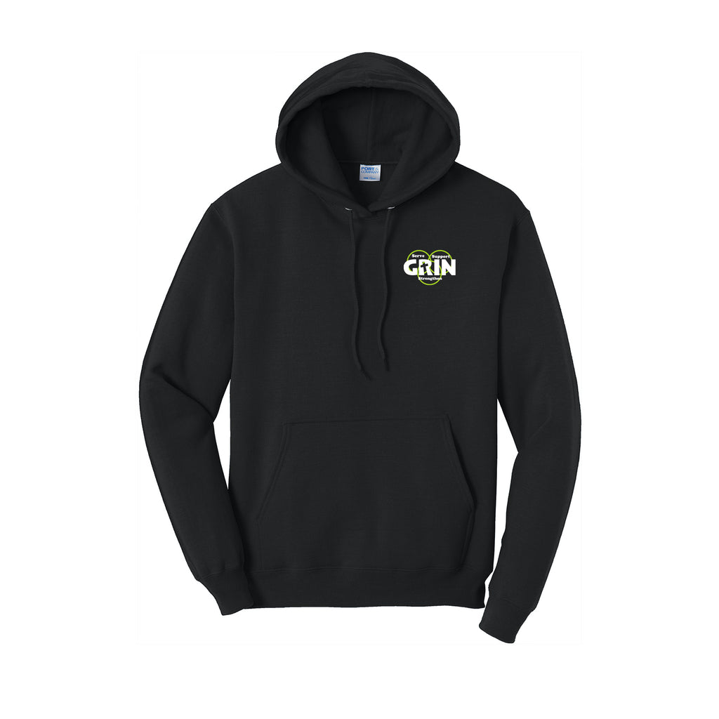 GRIN - Port & Company® Core Fleece Pullover Hooded Sweatshirt