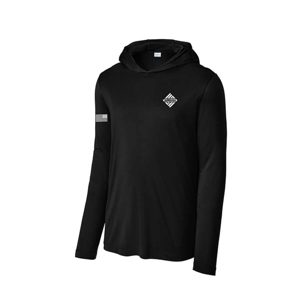 En-Vision Concrete - Sport-Tek® Posi-UV® Pro Long Sleeve Hoodie