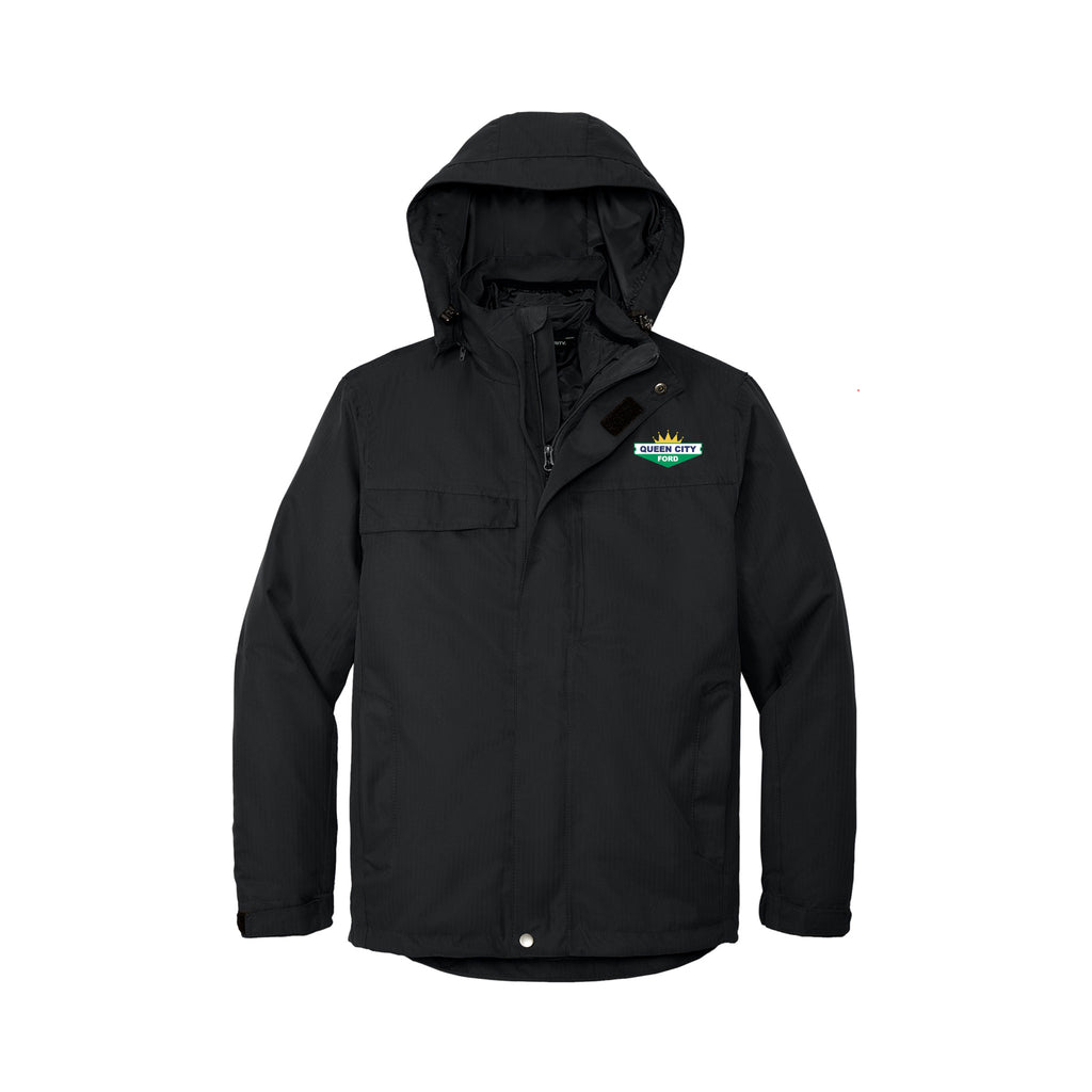 Queen City Ford - Port Authority® Herringbone 3-in-1 Parka