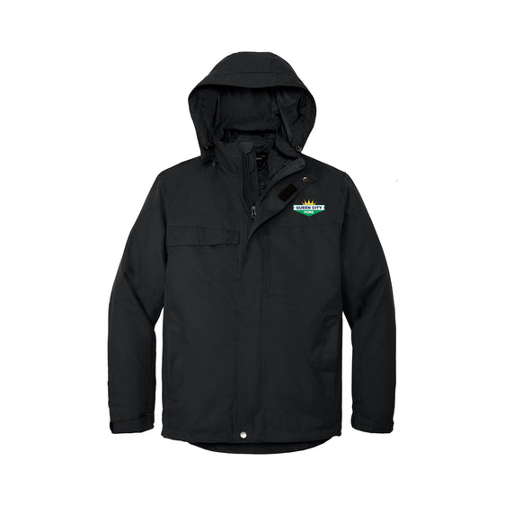 Queen City Ford - Port Authority® Herringbone 3-in-1 Parka