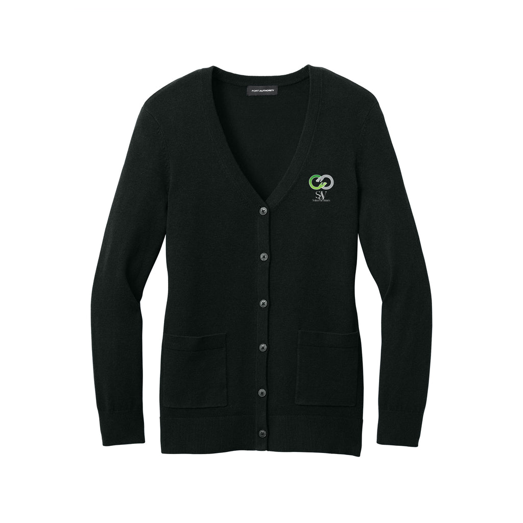 Solace at Vivians - Port Authority® Women’s Easy Care Button-Up Cardigan Sweater