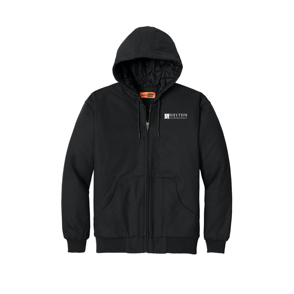 Rhythm Architecture - CornerStone® Tall Duck Cloth Hooded Work Jacket