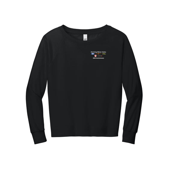 Dunning Motors - District® Women’s Featherweight French Terry™ Long Sleeve Crewneck