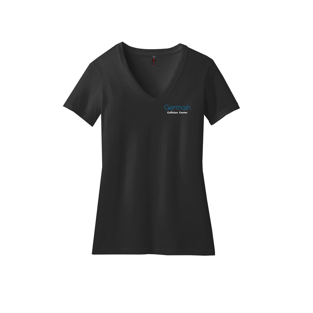 Germain Collision Center - District ® Women’s Perfect Blend ® CVC V-Neck Tee