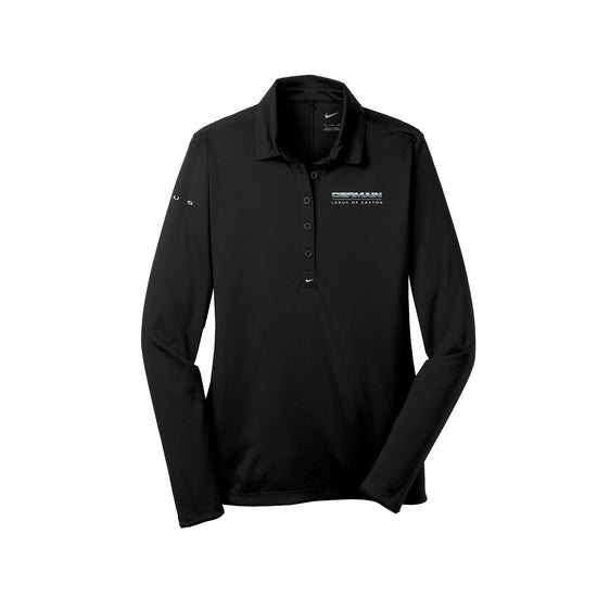 Germain Lexus of Easton - Nike Ladies Long Sleeve Dri-FIT Stretch Tech Polo