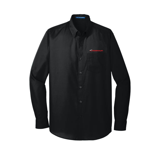 Chesrown of Sidney - Port Authority® Tall Long Sleeve Carefree Poplin Shirt